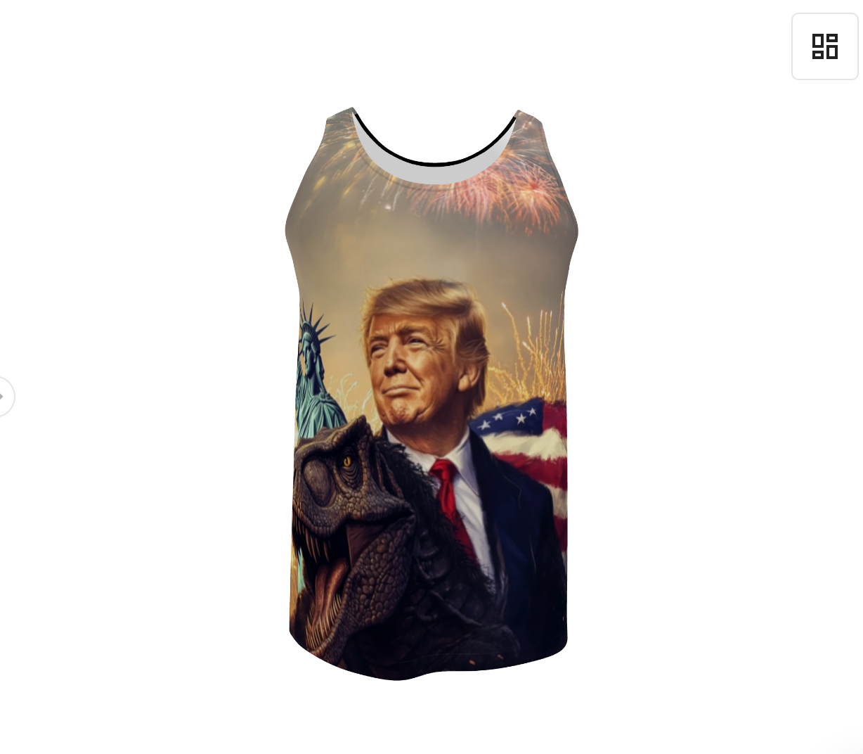 Trump Liberty Patriotic Tank Top